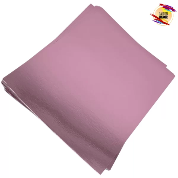 Metallic Baby Pink A4 240gsm Pack 20 - Image 3