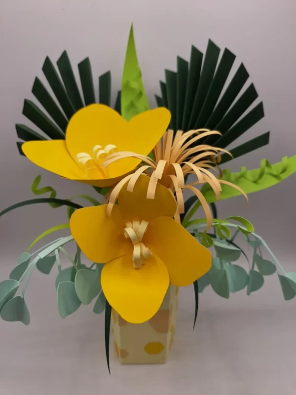 Close up of the flowers