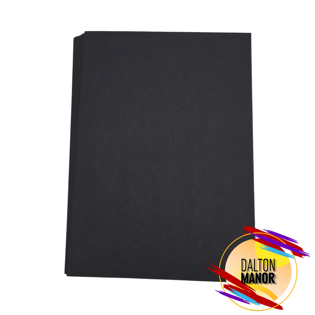 (400g) Dalton Manor Black Mount Card 225x320mm