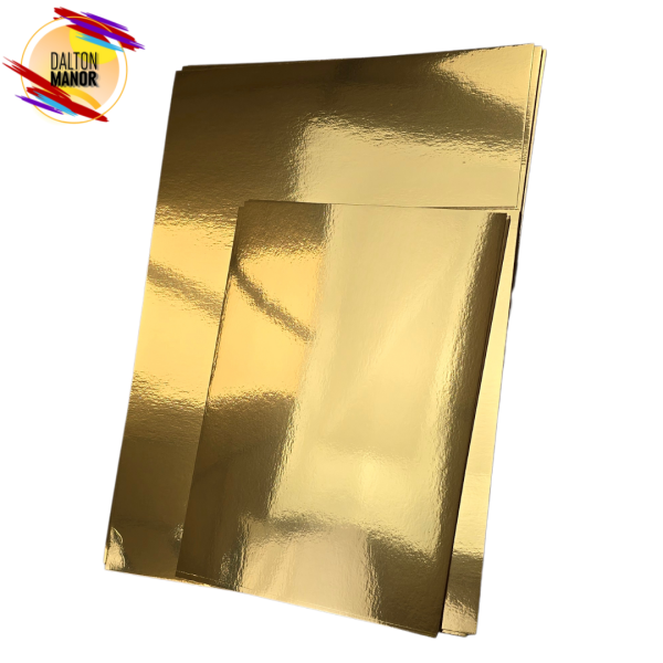 (240g) Dalton Manor Metallic Gilded Gold