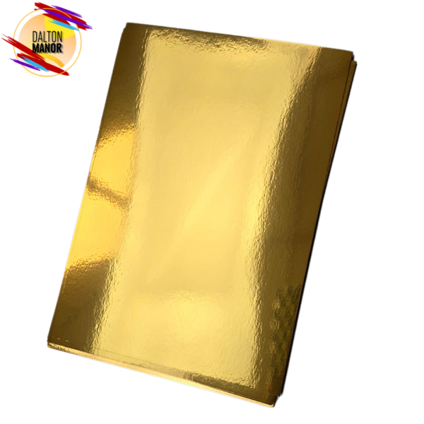 (240g) Dalton Manor Metallic Gilded Gold - Image 3
