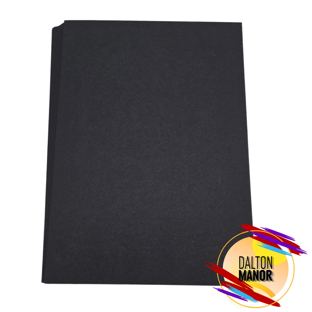 (400g) Dalton Manor Black Mount Card 225x320mm - Image 2